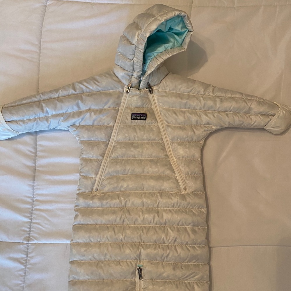 Patagonia thick winter coat for baby